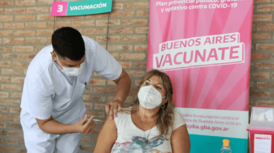 Más de cuatro millones de argentinos ya recibieron la primera dosis de la vacuna