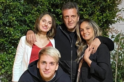 La familia de Massa se encuentra con custodia por "amenazas reiteradas"