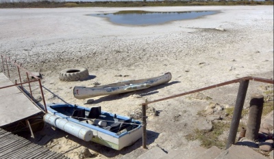 Sequía en el sudoeste bonaerense: Lagunas muestran "achicamientos" de hasta un 60%